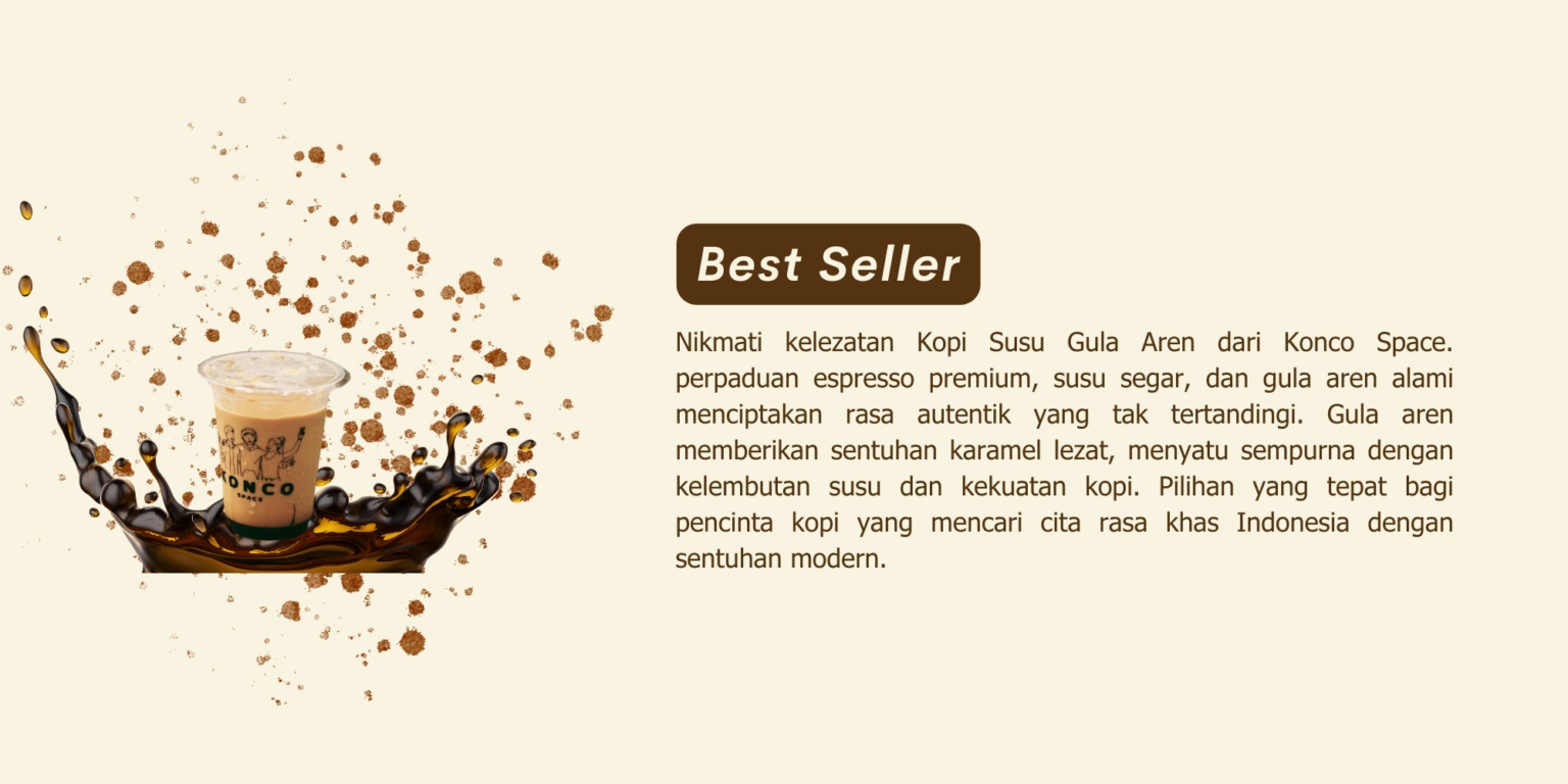 BEST SELLER - KOPI SUSU GULA AREN