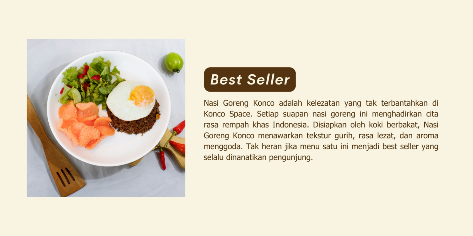 BEST SELLER - NASI GORENG KONCO